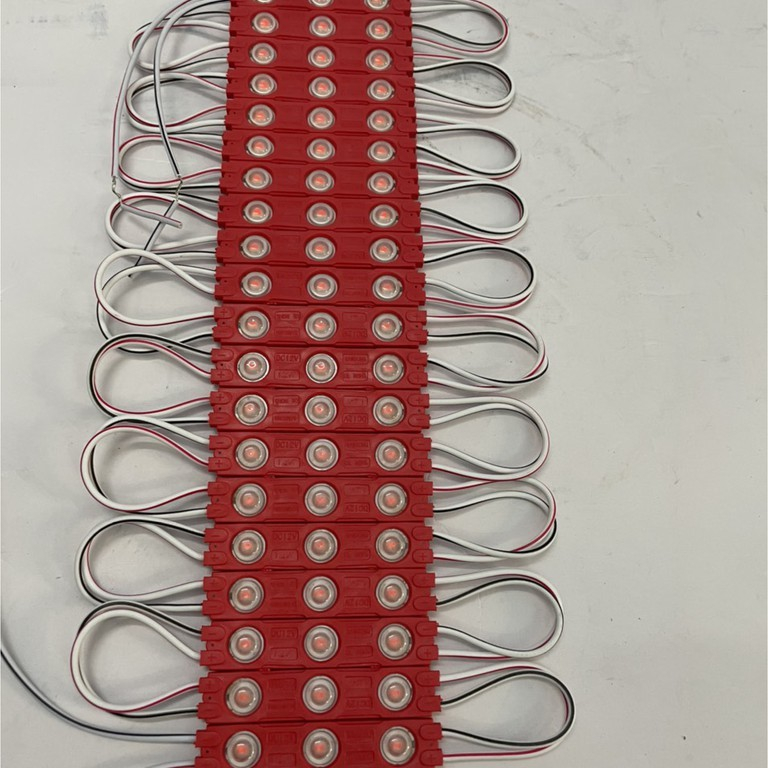 Led hắt 3 bóng 2835 12V 6112 dây 20 thanh trang trí biển quảng cáo, hắt âm tường, trang trí viền cửa hàng tòa nhà