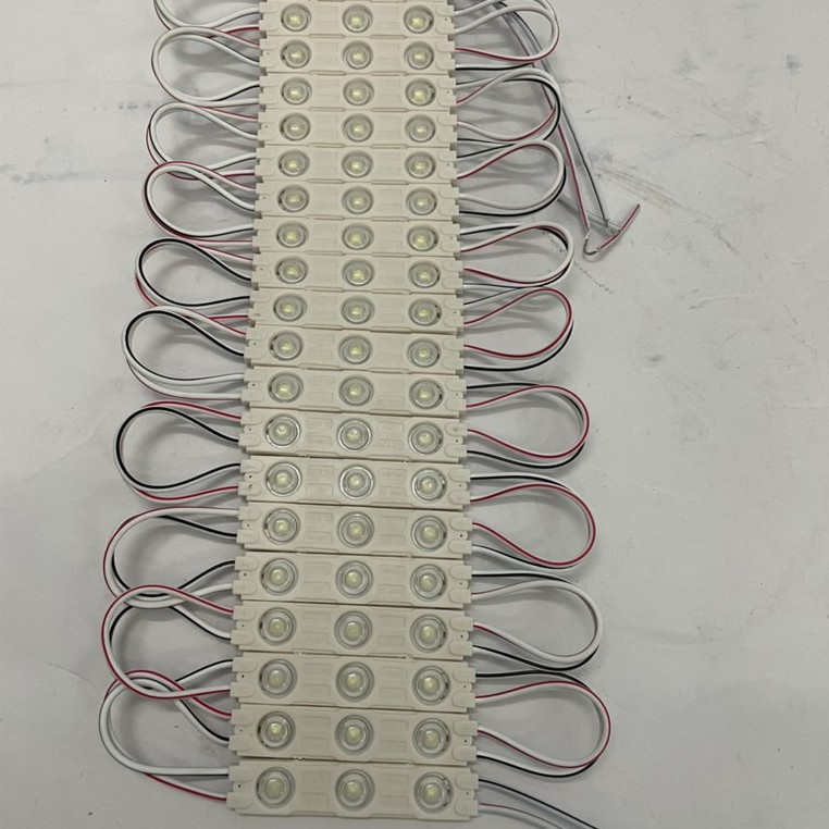 Led hắt 3 bóng 2835 12V 6112 dây 20 thanh trang trí biển quảng cáo, hắt âm tường, trang trí viền cửa hàng tòa nhà