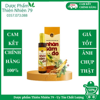 Tinh dầu xịt kích mọc tóc nhân sâm đỏ - kích mọc, giảm rụng, tóc suôn mềm mượt 40ml