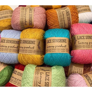 Lace sunshine 4 sợi, 0.7mm-100gr