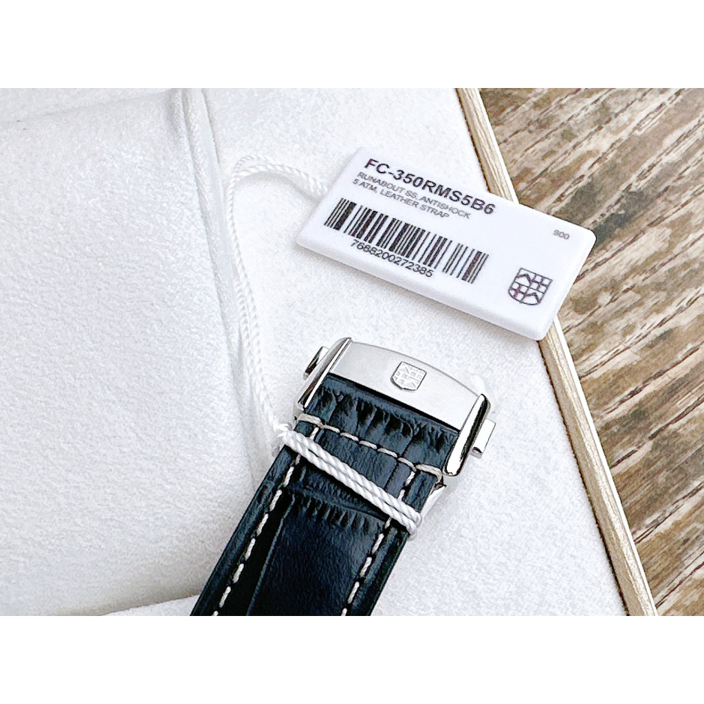 Đồng hồ chính hãng nam Frederique Constant Runabout GMT FC-350RMS5B6 - Máy cơ Thụy Sĩ - Kính Sapphire