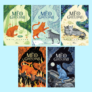Sách - Series Mèo chiến binh (Tập 1-2-3-4-5) (Erin Hunter) (Nhã Nam)  - NNB