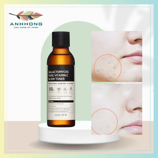 Nước hoa hồng dưỡng căng bóng Some By Mi Galactomyces Pure Vitamin C Glow Toner 200ml