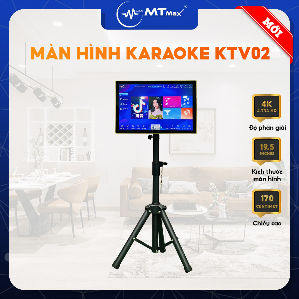 Màn Hình Cảm Ứng KTV - Màn Hình Karaoke Kèm Chân Cao Cấp Giá Rẻ Độ Phân Giải 4K Màn Hình Lớn Đẹp Cảm Ứng Mượt Mà BH 12T