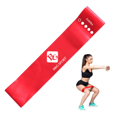 BG Dây đàn hồi kháng lực tập Gym Yoga Thái Lan cao cấp đa năng mới 2023 MÀU ĐỎ ( XL) 15-18KG HOT