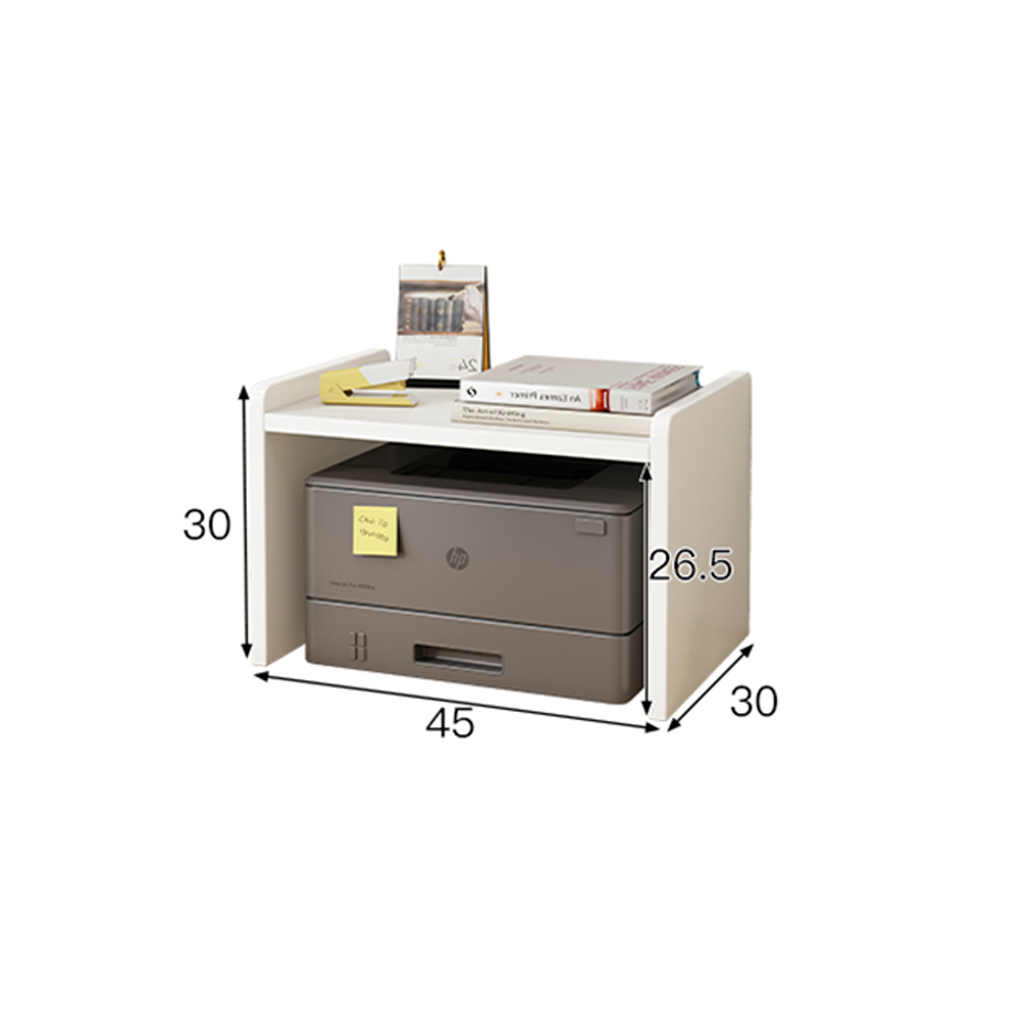 Kệ gỗ để đồ đa năng LILIANA sắp xếp tài liệu máy in - LP193