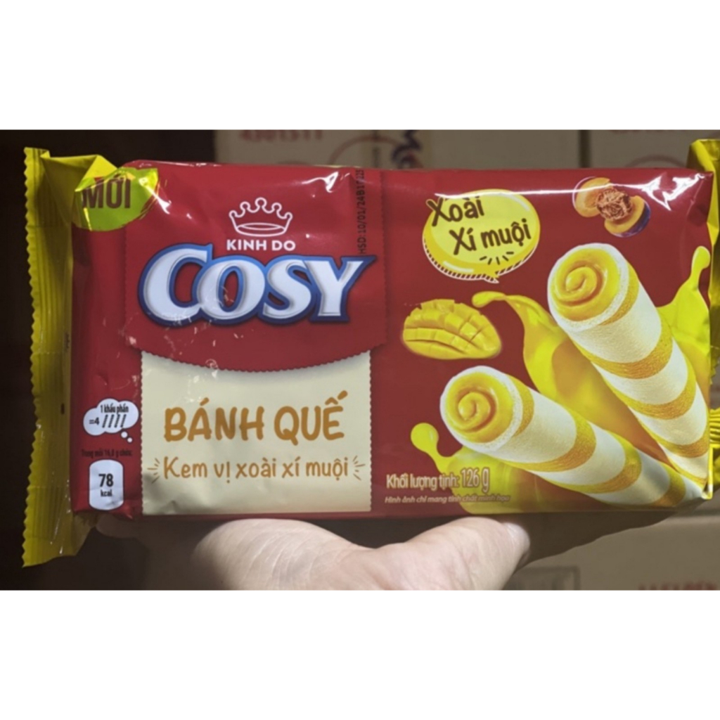 Bánh quế Cosy Kinh Đô 135g đủ vị