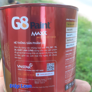 Sơn gỗ Pu G8 mã cao cấp lon 1kg