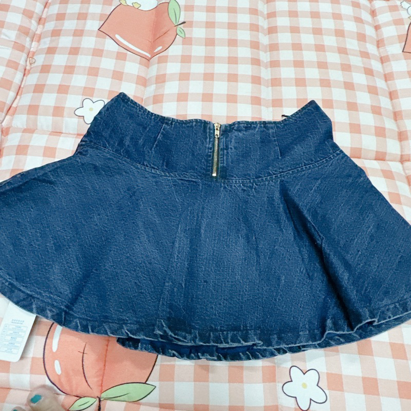 Chân váy jeans xếp ly, xinh xắn chất đẹp hàng Quảng Châu, size L