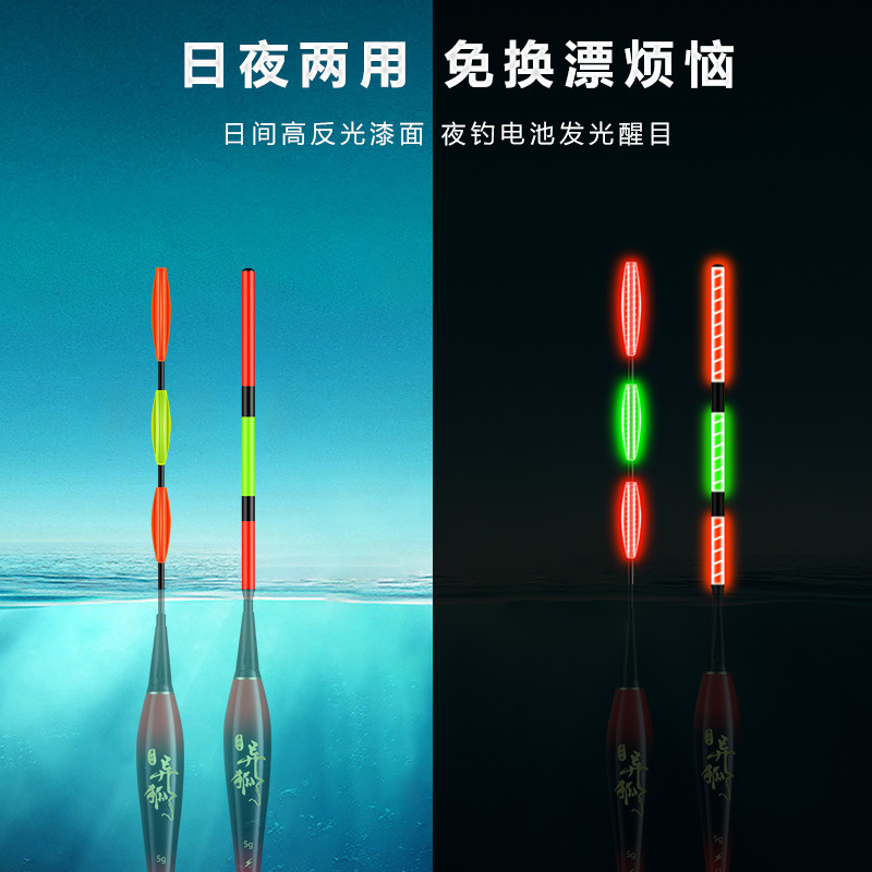 Phao Câu Đài - Phao Câu Lửng Có Đèn Săn Hàng