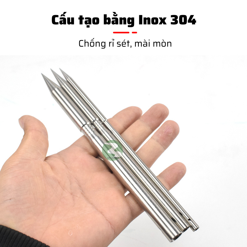 Cây tạo lỗ mũi trâu bò, kìm bấm mũi bò trâu chất liệu inox siêu bền DN83
