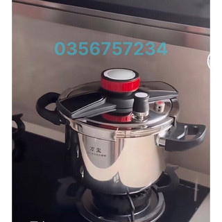 Nồi áp suất bếp từ inox304-6l