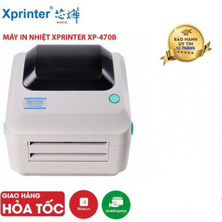 Máy in nhiệt Xprinter XP 470B in đơn hàng Shopee, sàn TMĐT từ điện thoại/máy tính