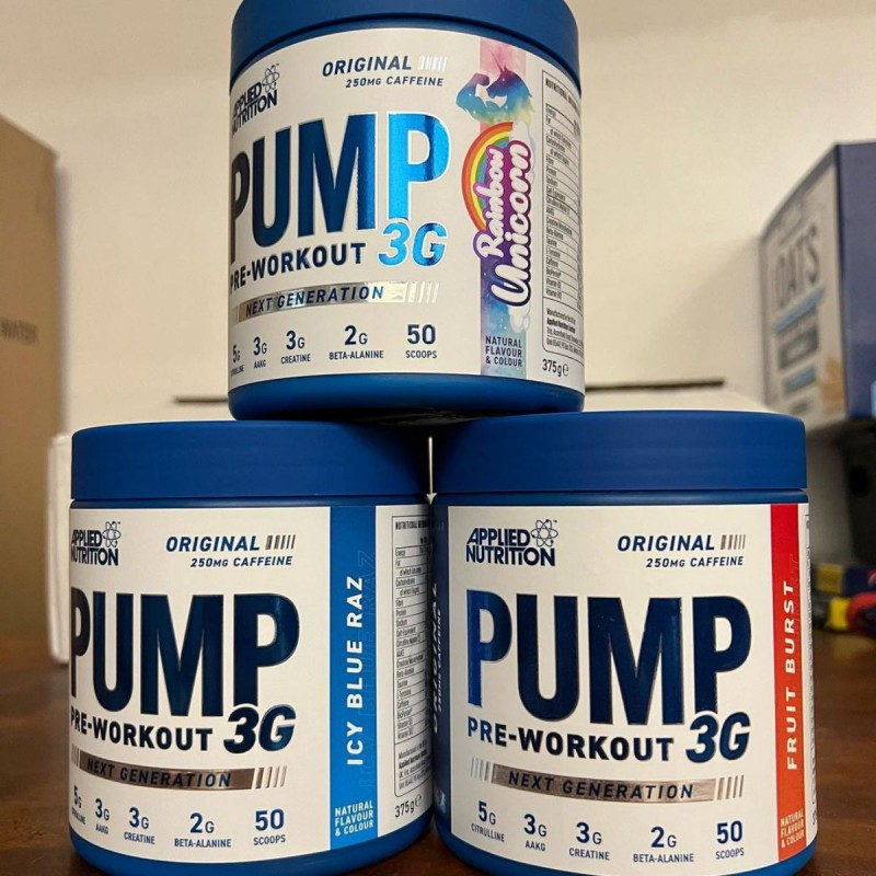 Tăng Sức Mạnh Cơ Bắp Applied PUMP 3G Pre-Workout  25 Servings Chính Hãng