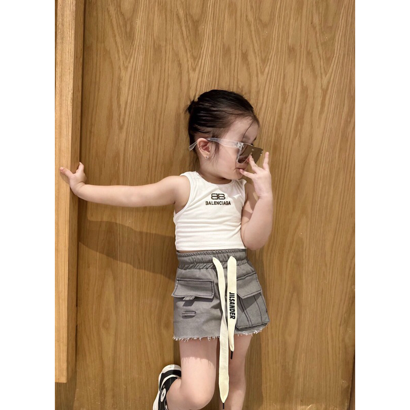 Sét váy jean tui hộp