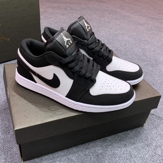 Giày jd1 low panda thấp cổ black white sc nam nữ cao cấp