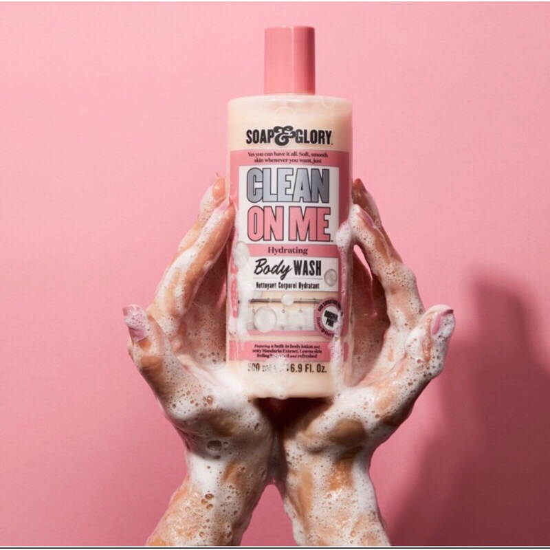 Sữa Tắm Soap and Glory Clean On Me 500ml