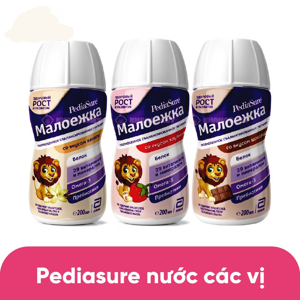 Sữa nước năng lượng cao Pediasure Nga