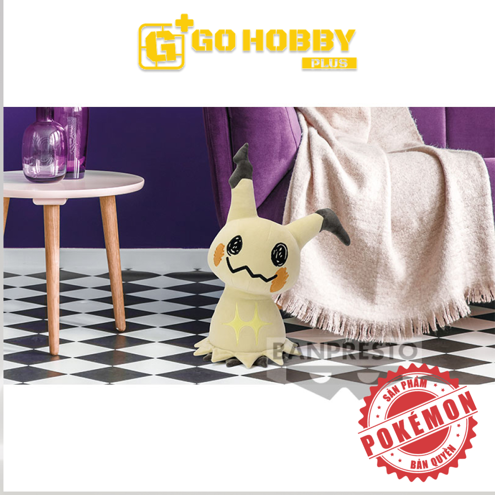 BANPRESTO | Thú bông Mimikkyu | POKÉMON SUPER BIG PLUSH MIMIKYU