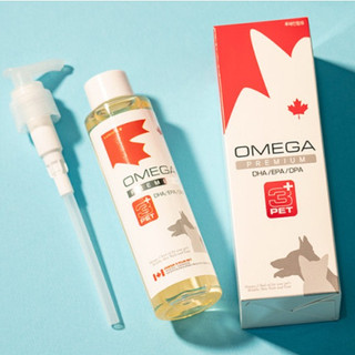 140mil Dầu Omega 3 Hải cẩu Plus Pet 65ml dành cho chó/mèo nhập khẩu Hàn Quốc