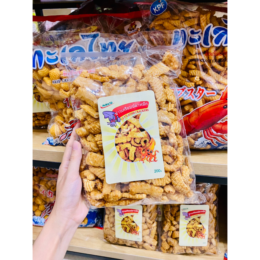 BIM BIM MỰC, TÔM Thái Lan 400g và 200g ngon lạ miệng