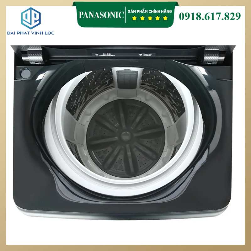Máy Giặt Panasonic 10 Kg NA-F100A9BRV - Đánh tan vết bẩn, loại bỏ mùi hôi R2