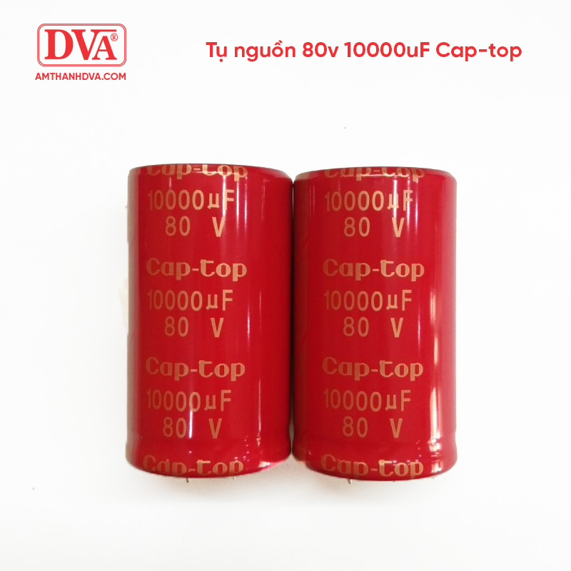 Tụ nguồn 80v 10000 uF Cap-top 35x60 cm