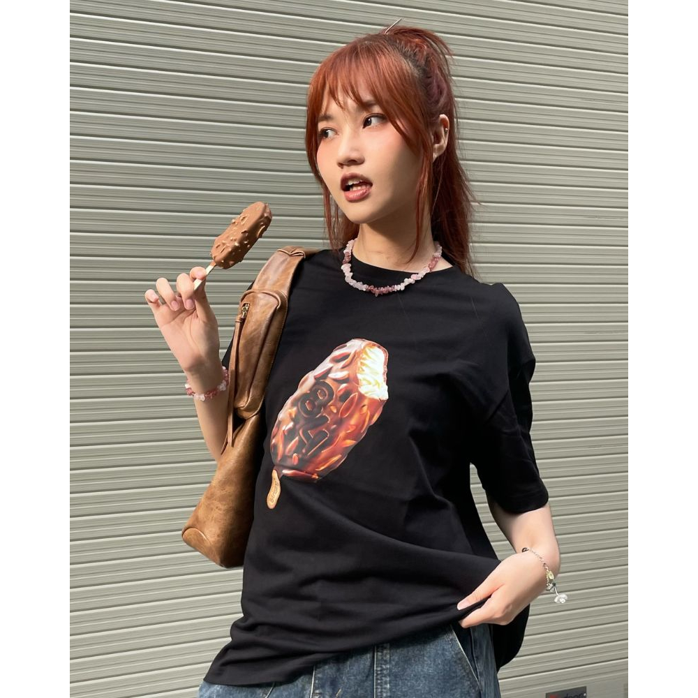 Áo thun oversize Ice-cream - THƯƠNG HIỆU 84RISING