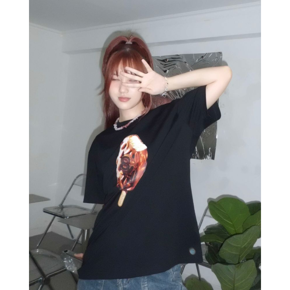 Áo thun oversize Ice-cream - THƯƠNG HIỆU 84RISING