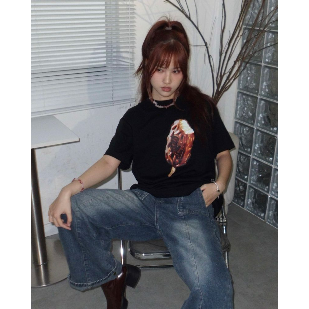 Áo thun oversize Ice-cream - THƯƠNG HIỆU 84RISING