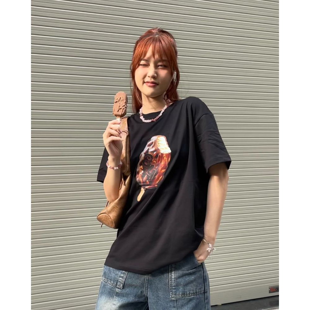 Áo thun oversize Ice-cream - THƯƠNG HIỆU 84RISING