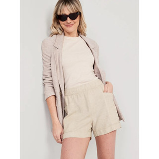 Quần short linen xuất xịn