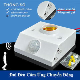 Đuôi đèn cảm ứng chuyển động hồng ngoại-Đui đèn cảm ứng chuyển động hồng ngoại