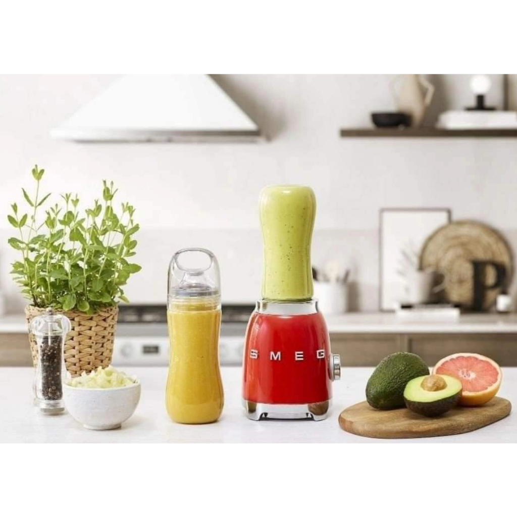 Máy Xay Sinh Tố Mini SMEG PBF01, Máy Xay Đa Năng, Siêu Xinh, Nhập Đức, BH 12 Tháng, Bepchauau