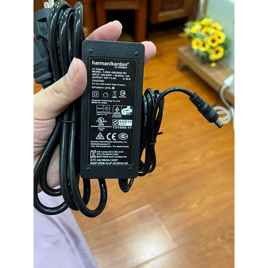sạc loa harman kardon 18v 3.3a