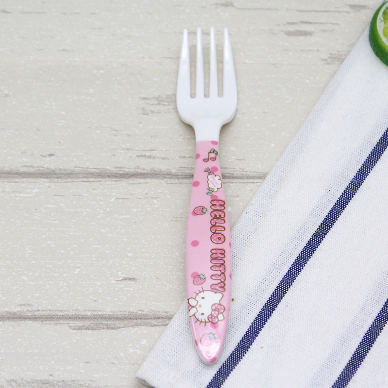 Thìa dĩa ăn dặm cho bé hình Hello Kitty