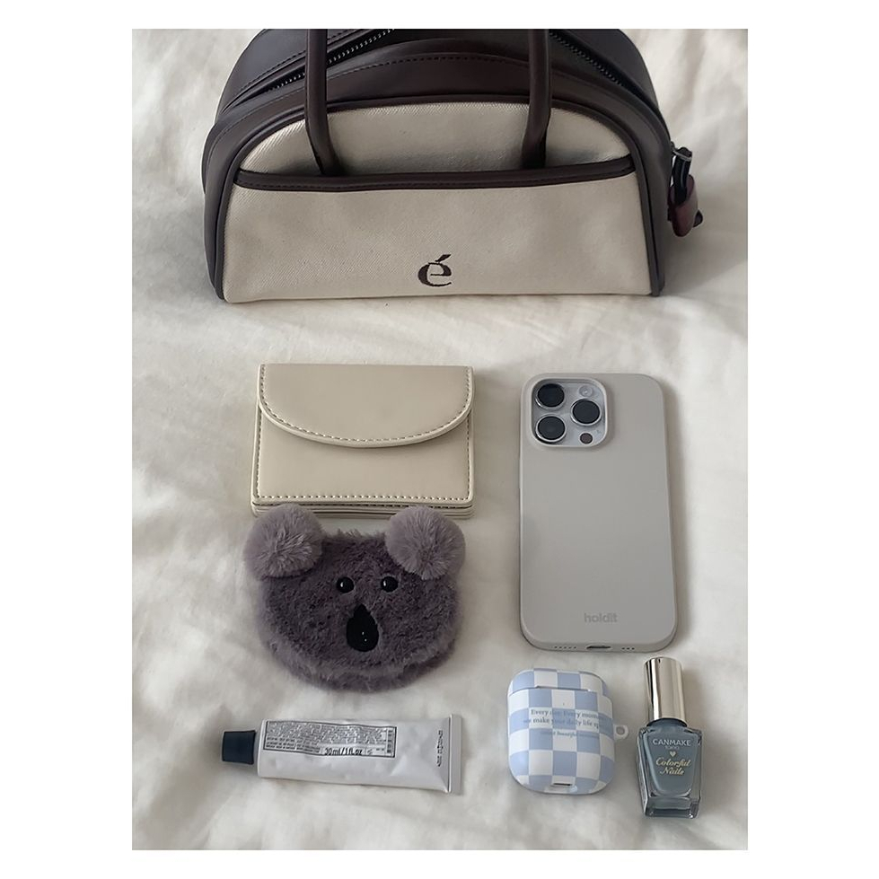 Ví Da PU Dạng Gập Trơn Thời Trang Hàn Quốc Cho Nữ BZ002