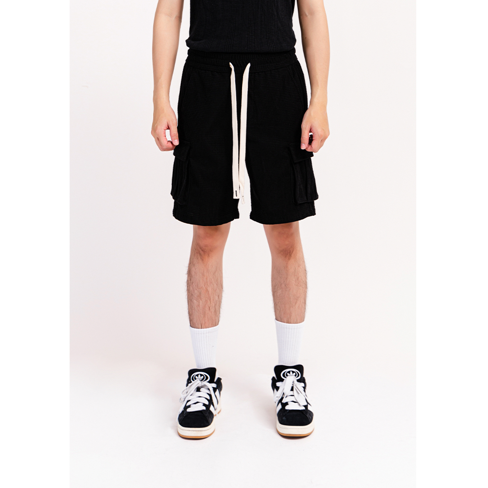 Quần Shorts Kaki Nam Túi Hộp Cá Tính Năng Động TOTODAY WAFFLE M1SKK09301