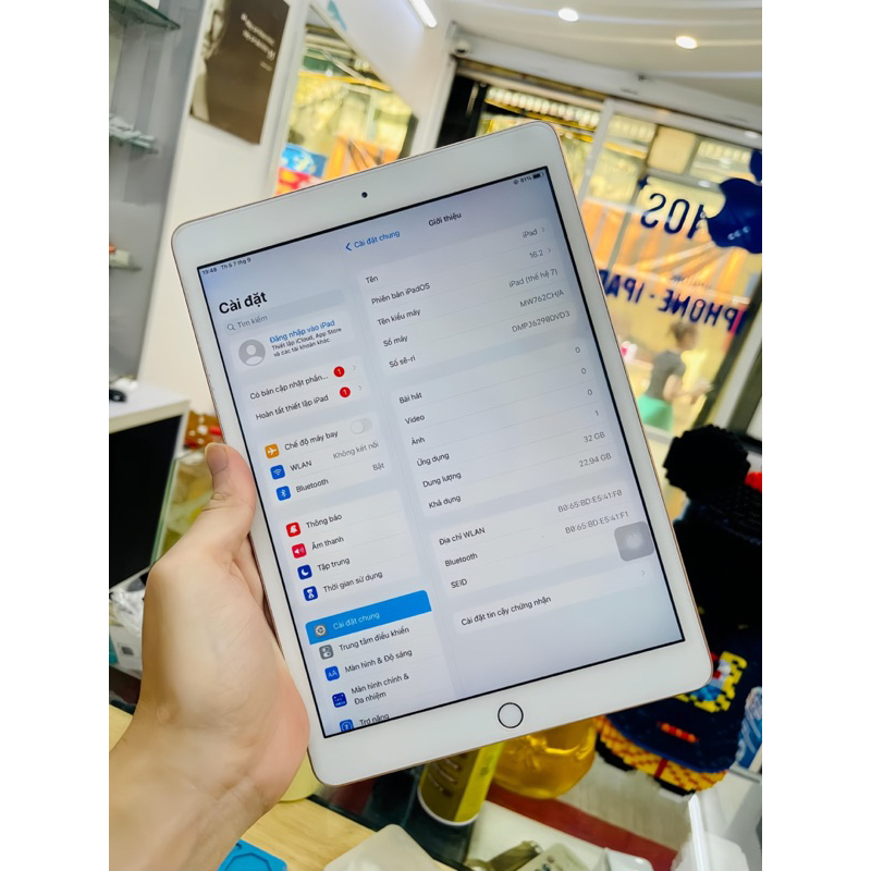 Máy tính Bảng G E N 7 màn hình 10.2 Inch - Bảo hành 6 tháng hỗ trợ đổi trả trong 7 ngày