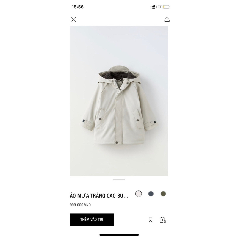 Áo khoác Raincoat