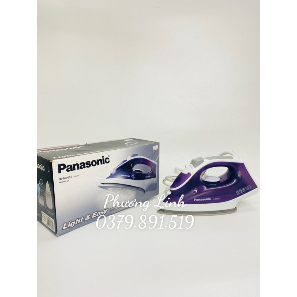 Bàn Là PANASONIC NI-M300TARA - Công Suất 1800W - Hàng Chính HÃng Bảo Hành 12 Tháng