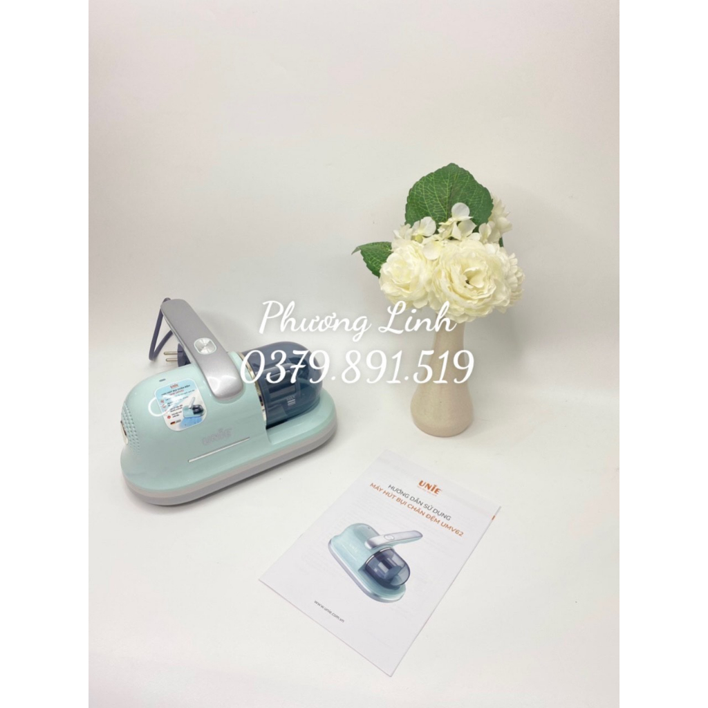 Máy Hút Bụi Chăn Đệm, Sofa, Giường UNIE UMV62 - Công Suất 350W -  Hàng Chính Hãng Bảo hành 12 Tháng