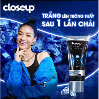 Gel đánh răng Closeup White Attraction Diamond 100g