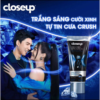 Gel đánh răng Closeup White Attraction Diamond 100g
