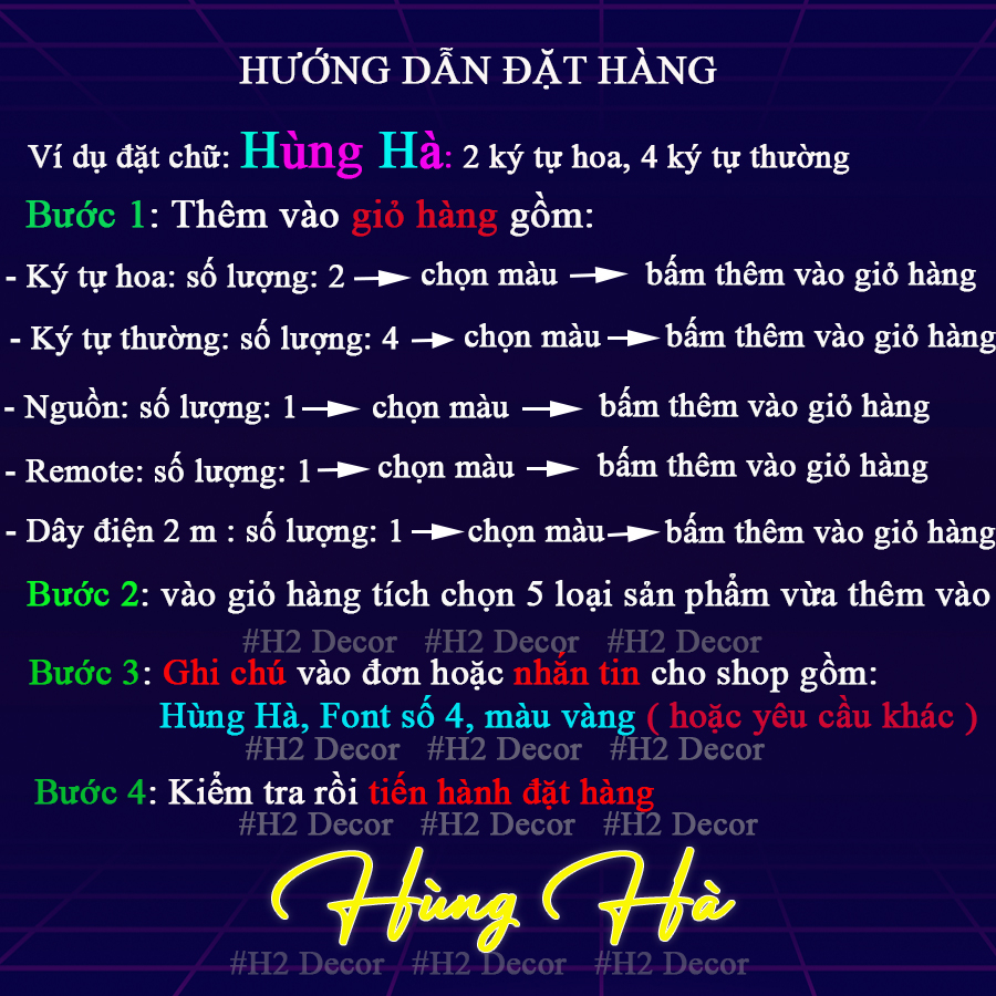 Đèn Led Neon Theo Yêu Cầu Decor Trang Trí Phòng Ngủ Quán Cửa Hàng Siêu Chất