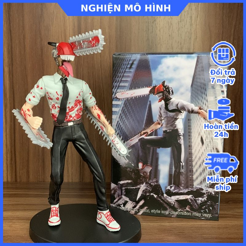 Mô hình Denji Chainsaw Man Asa Mitaka Pochita Makima Nayuta Power Quỷ Máy Cưa
