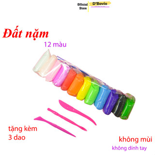  Đất nặn cho bé an toàn không mùi không dính da tay tạo hình tự khô - Dbavio 