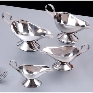 Thuyền,chén rót nước sốt chất liệu Inox cao cấp 3oz- 5oz - 8oz