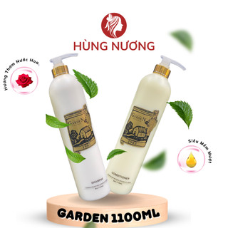 Dầu Gội Garden lưu hương nước hoa, mượt tóc,Combo Dầu Gội, Dầu Xả ngăn rụng tóc