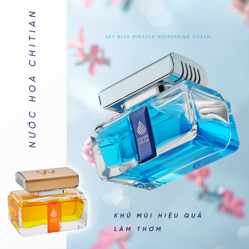 Nước Hoa Chitian cho Xe Hơi Perfume Mùi Hương Dịu Nhẹ, An Toàn Cho Mọi Lứa Tuổi
